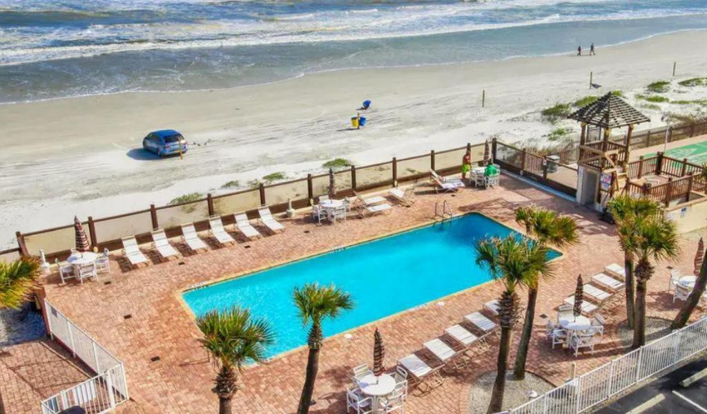 Sea Dip Resort Studios! Daytona Beach Exterior foto